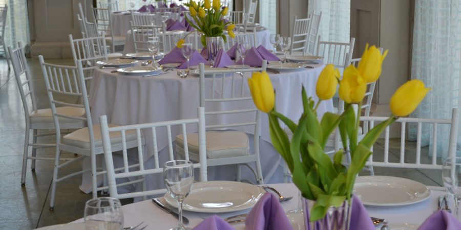 Tables with Flowers