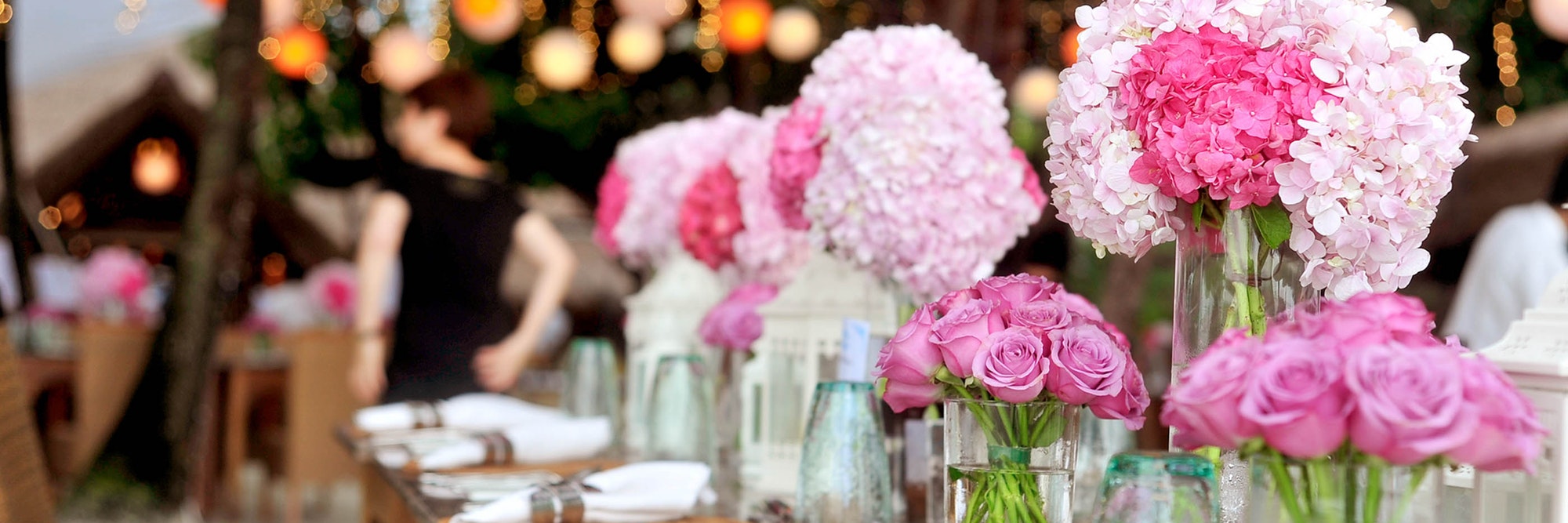 Photo of table with plates