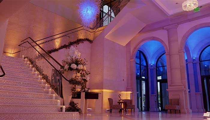 Foyer at the sea side ball room