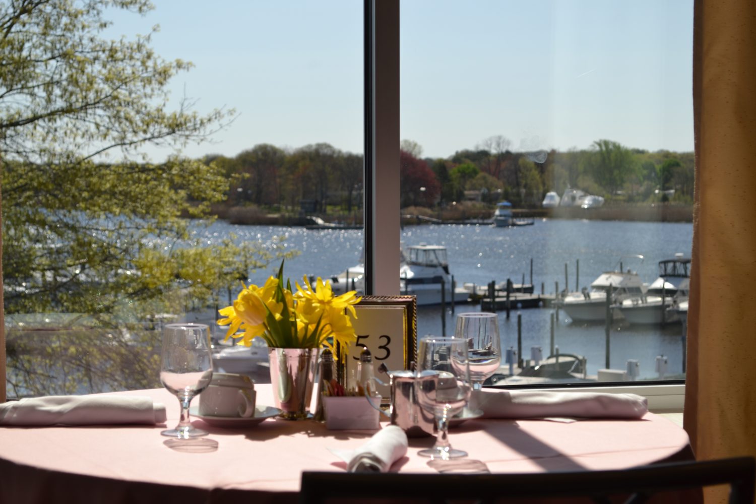 Waterfront Brunch Table
