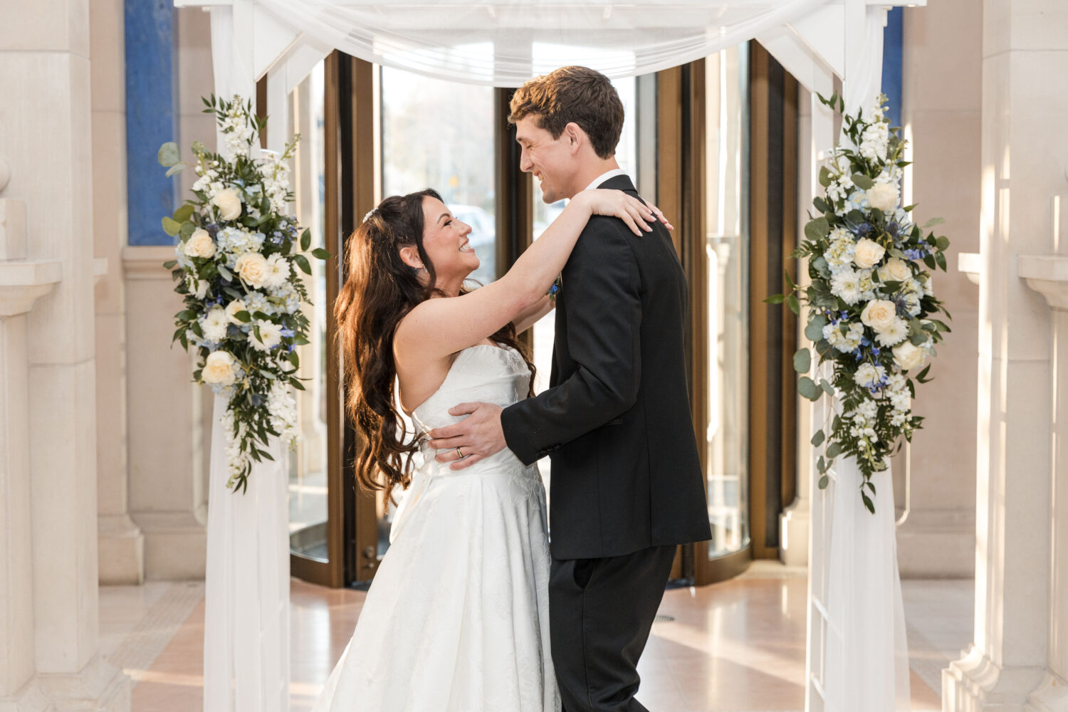 Happy Couple After Ceremony